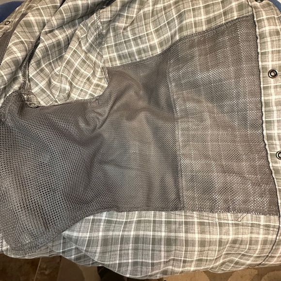 New 5.11 Tactical CCW Concealed Carry Covert Shirt XL Gray Plaid RapiDraw Snaps - Picture 7 of 7